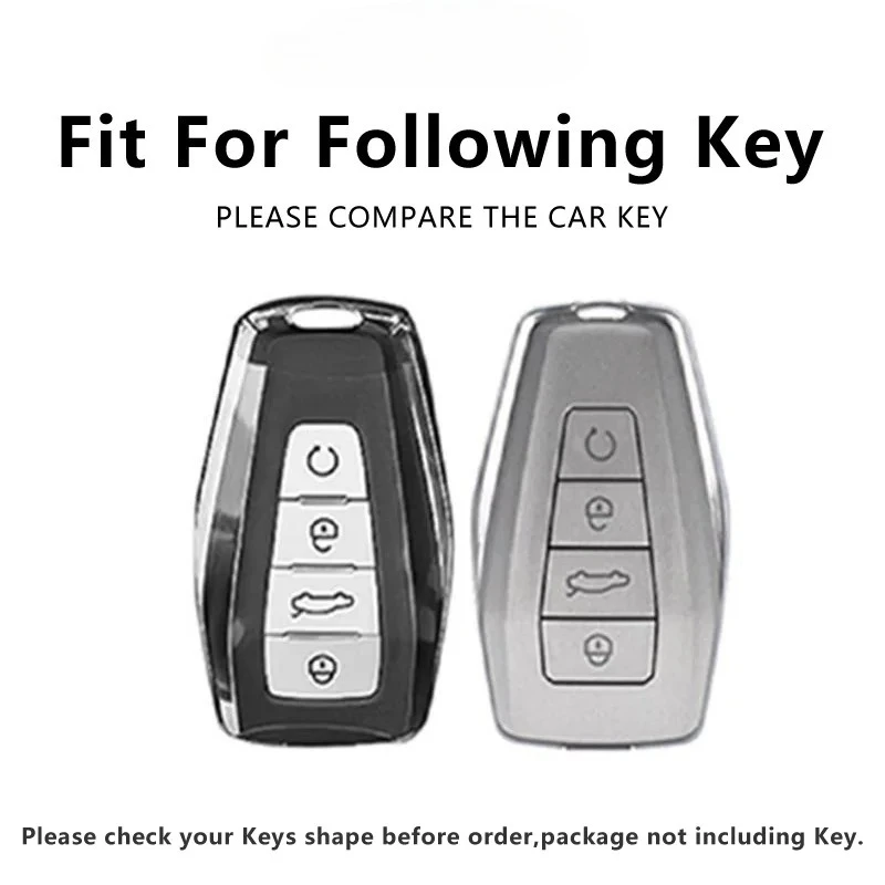 zinc alloy car key case for geely monjaro montero monroe keychain remote protection cover shell housing holder fob zinc alloy car key case for geely monjaro montero monroe keychain remote protection cover shell housing holder fob
