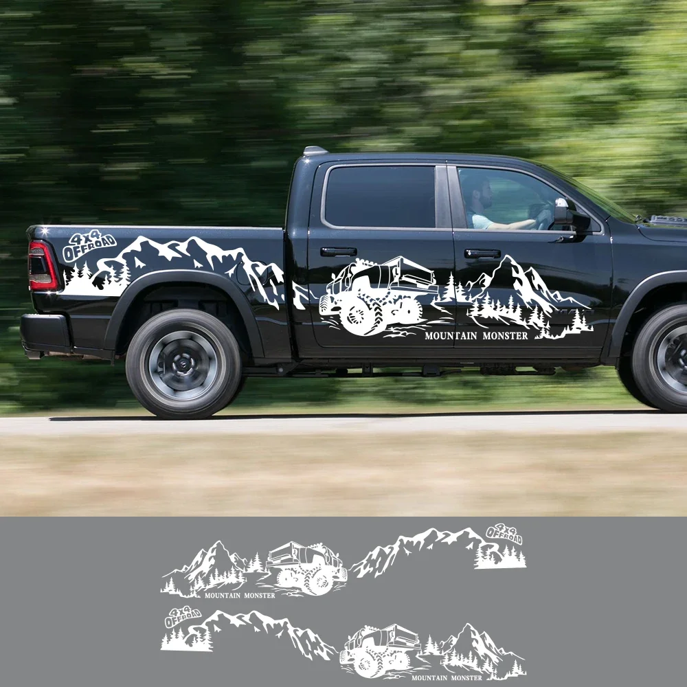 car sticker 4x4 off road mountain decal for ford f150 toyota hilux isuzu dmax dodge ram chevrolet silverado auto car sticker 4x4 off road mountain decal for ford f150 toyota hilux isuzu dmax dodge ram chevrolet silverado auto