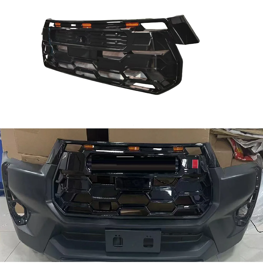 front racing grill grille fit for 2024 2025 2026 hilux revo abs grills bumper cover accessories front racing grill grille fit for 2024 2025 2026 hilux revo abs grills bumper cover accessories
