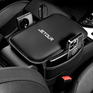center console arm rest protector leather car armrest box pad storage pocket for chery jetour dashing x70 x90 plus traveler t2