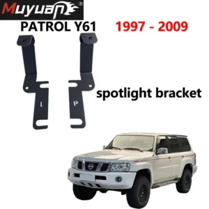 for nissan patrol y61 a pillar spotlight bracket y61 engine hood spotlight bracket base mounting bracket accessories