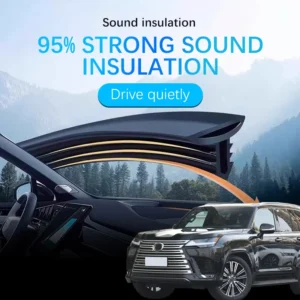 car central control dashboard sealing strips soundproof tape car interior refit accessorie for lexus lx 570 lx600 lx470 lx450