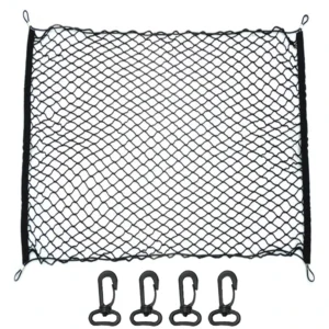 universal car trunk net elastic luggage net cargo organizer storage nylon mesh nets stretchable car interior mesh network pocket