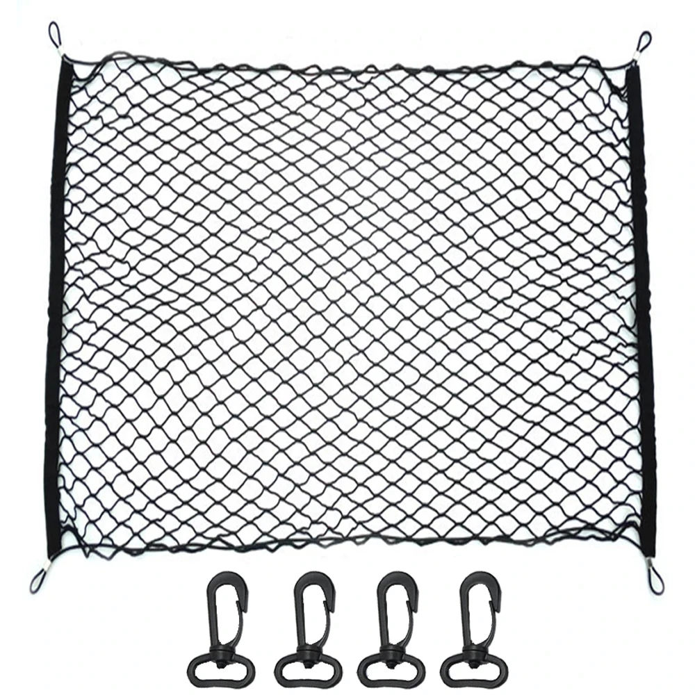 universal car trunk net elastic luggage net cargo organizer storage nylon mesh nets stretchable car interior mesh network pocket universal car trunk net elastic luggage net cargo organizer storage nylon mesh nets stretchable car interior mesh network pocket
