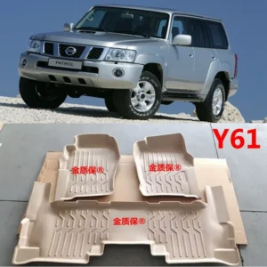 use for nissan patrol y61 armada custom car all weather car floor mat fit for patrol y61 custom waterproof pad y61 trunk mat