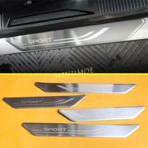 for lexus rx 350 350h 450h+ 500h 2023 2024 2025 stainless steel sport door sill kick scuff protector trims accessories