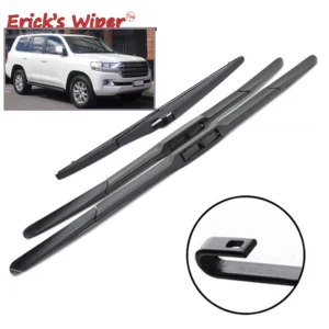 erick's wiper front & rear wiper blades set for toyota land cruiser 200 j200 2008 2020 windshield windscreen window 24"22"12"