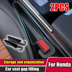 2pcs car seat gap filling storage box for honda civic fit accord prelude crv 5th city crz crx jazz hrv pilot odyssey accessories