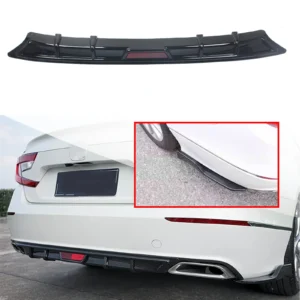 for 2018 2022 honda accord 10th gen accord all 4 door sedan models front bumper front lip front shovel kit compatible