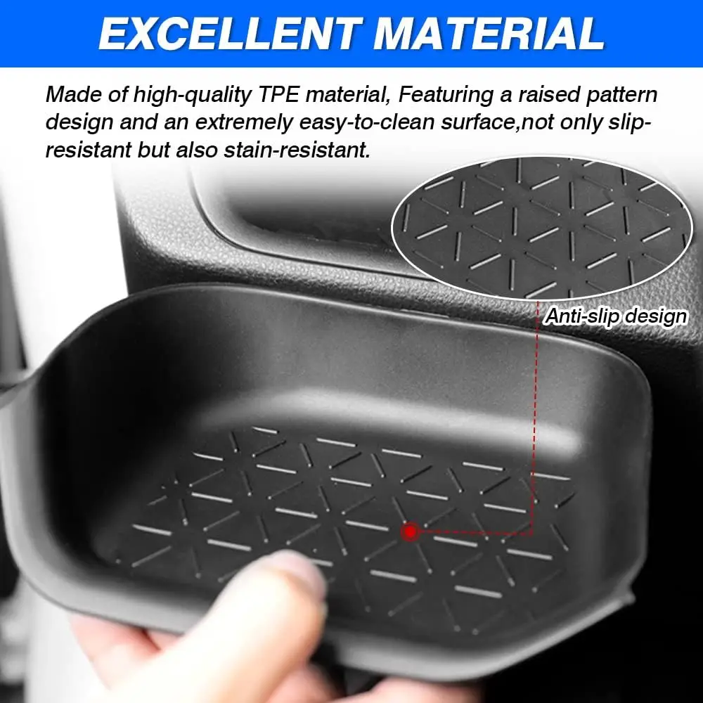 center console storage box for 2019 2025 toyota rav4 accessories auxiliary glove box insert tray anti slip 4pcs center console storage box for 2019 2025 toyota rav4 accessories auxiliary glove box insert tray anti slip 4pcs
