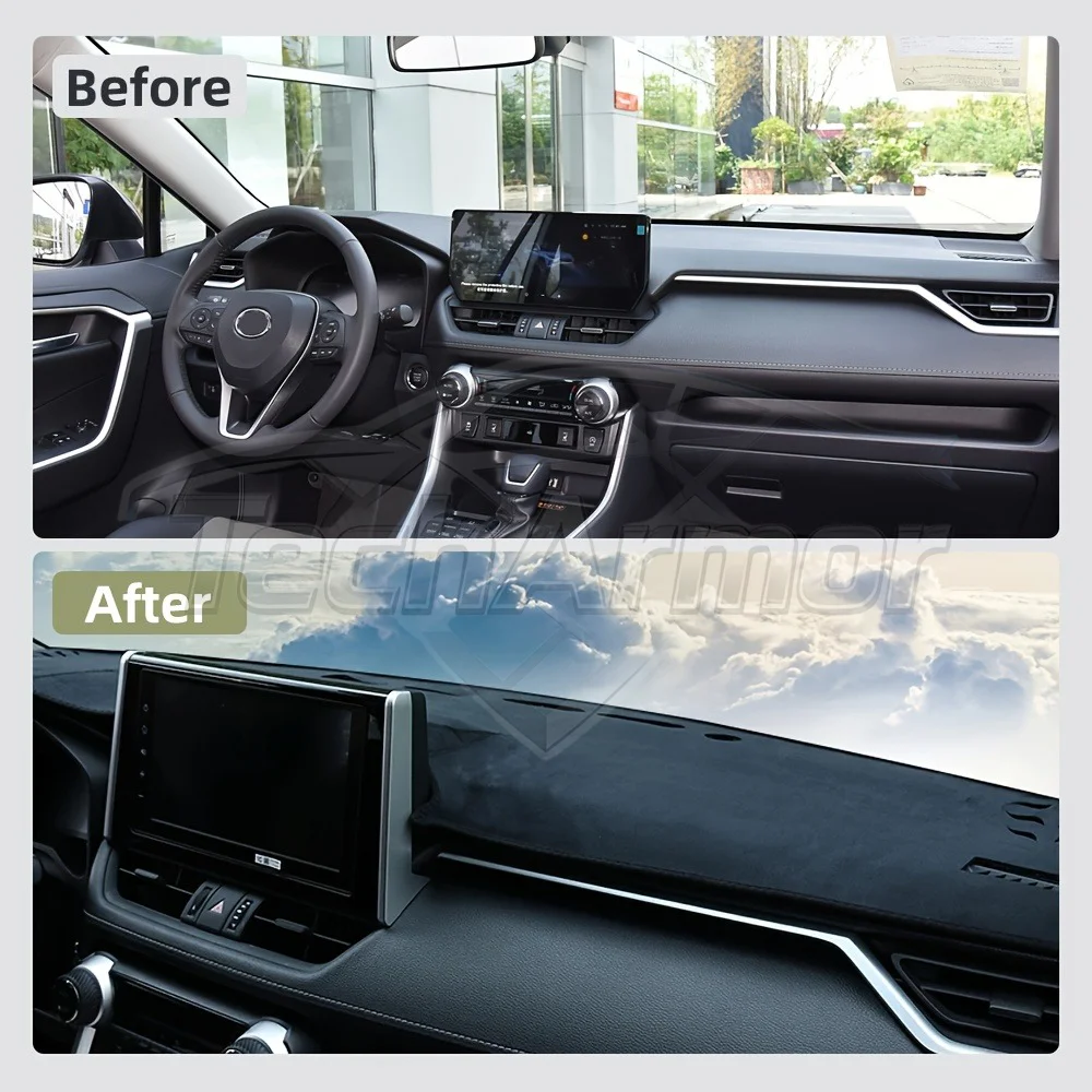 car dashboard cover pad for toyota rav4 2019 2024 sunshade protector anti uv dash mats sun shade non slip pads auto car dashboard cover pad for toyota rav4 2019 2024 sunshade protector anti uv dash mats sun shade non slip pads auto