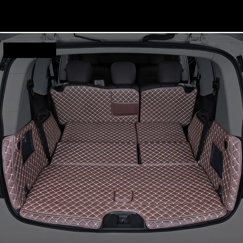 for nissan patrol y62 2016 2017 2018 2019 2020 car trunk mat interior cargo liner protection pad anti dirty carpet cover for nissan patrol y62 2016 2017 2018 2019 2020 car trunk mat interior cargo liner protection pad anti dirty carpet cover