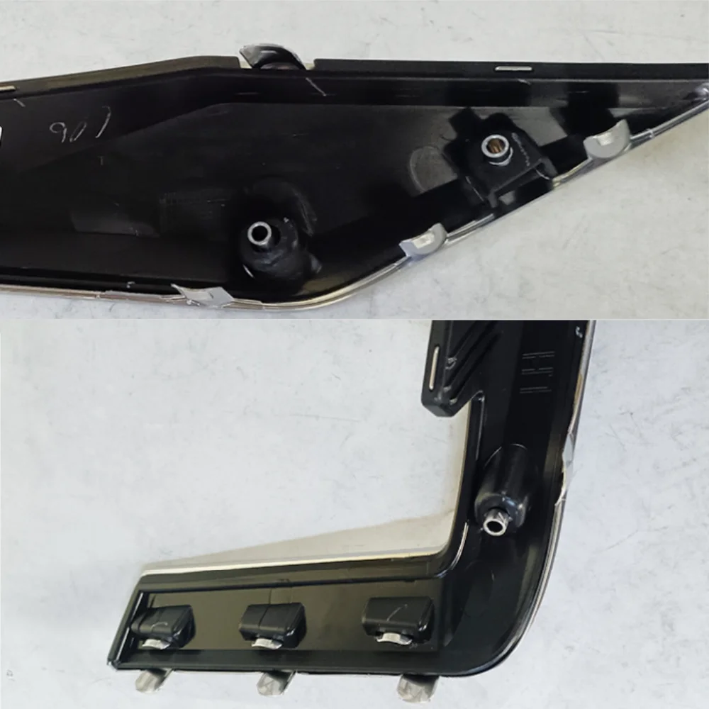 for cadillac escalade 2021 2023 car front bumper fog light frame decorative strip oe: 87829992 87829994 for cadillac escalade 2021 2023 car front bumper fog light frame decorative strip oe: 87829992 87829994