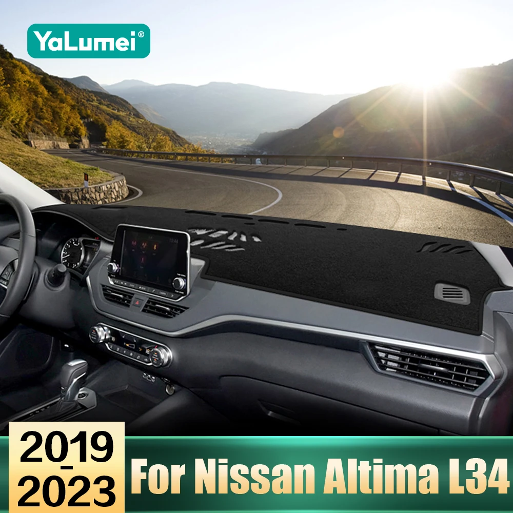 for nissan altima l34 2019 2020 2021 2022 2023 car dashboard cover sun shade mats avoid light pads instrument panel carpets for nissan altima l34 2019 2020 2021 2022 2023 car dashboard cover sun shade mats avoid light pads instrument panel carpets