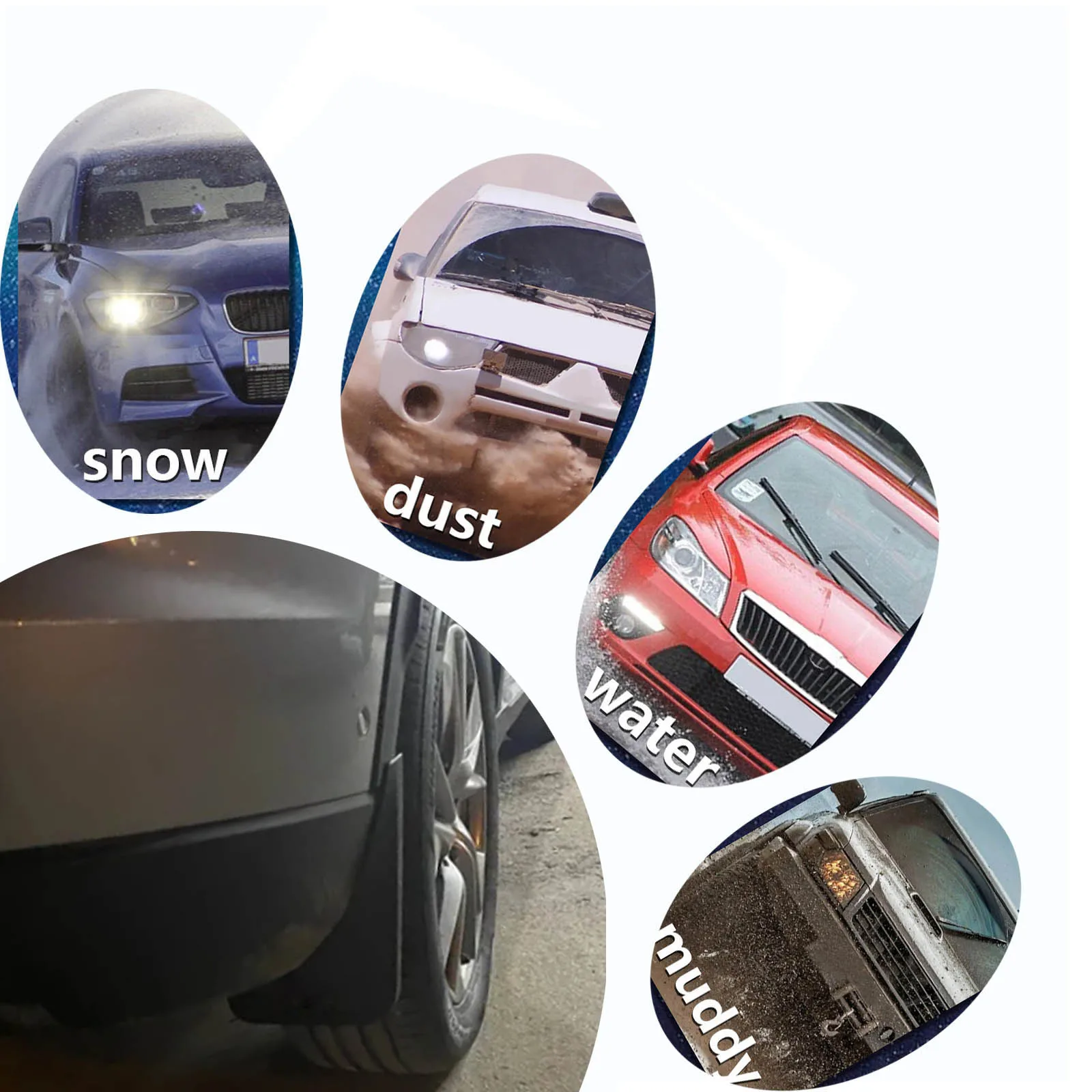 4x splash guards mudguards fender mudflaps mud flaps mud guards front rear car for haval h6 2021 2022 2023 4x splash guards mudguards fender mudflaps mud flaps mud guards front rear car for haval h6 2021 2022 2023