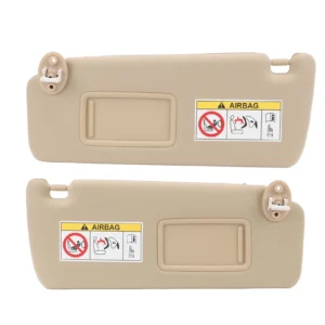 car front sun visor beige sun visor automotive sunshade replacement for toyota land cruiser prado 2010‑2023 left hand drive