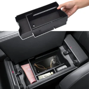 armrest storage box tray for rav4 2026 hybrid&plug in hybrid interior holder secondary center console storage box accessories