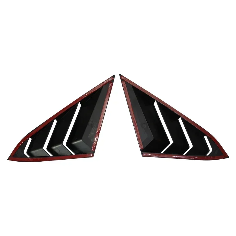 2pcs car sides quarter glass vent louver shutter cover exterior for honda civic 10th 2016 2021 2pcs car sides quarter glass vent louver shutter cover exterior for honda civic 10th 2016 2021