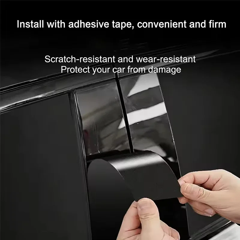 for jetour traveller shanhai t2 2023 2024 2025 8pcs window center pillar film trim cover b c posts sticker column car accessorie for jetour traveller shanhai t2 2023 2024 2025 8pcs window center pillar film trim cover b c posts sticker column car accessorie