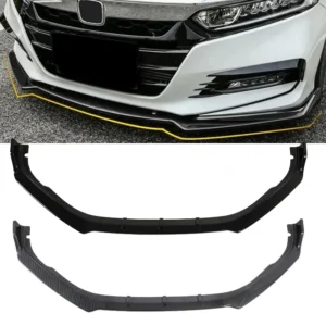 car front bumper lip spoiler splitter lower bumper guard for honda accord 10th generation 2018 2020