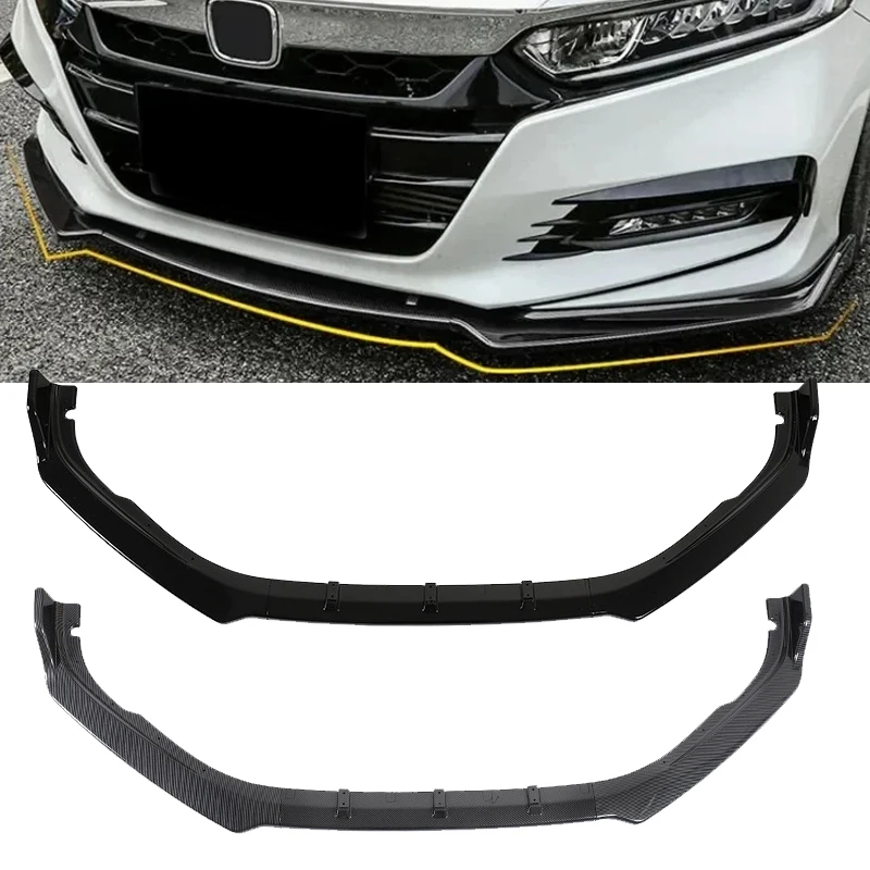 car front bumper lip spoiler splitter lower bumper guard for honda accord 10th generation 2018 2020 car front bumper lip spoiler splitter lower bumper guard for honda accord 10th generation 2018 2020