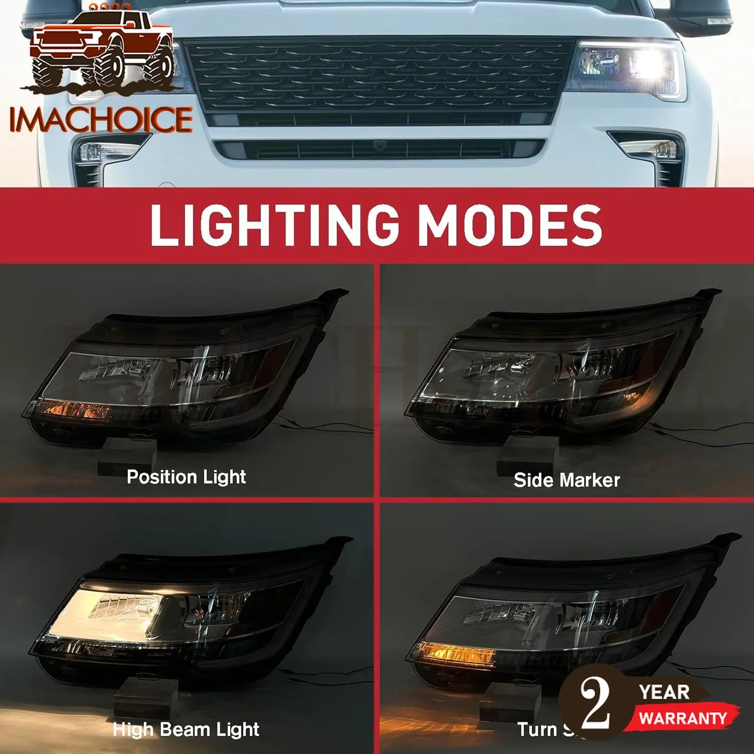 lh & rh led headlights assembly suitable for 2016 2019 ford explorer sport/limited/xlt/platinum fb5z13008n fb5z13008b fo2518130 lh & rh led headlights assembly suitable for 2016 2019 ford explorer sport/limited/xlt/platinum fb5z13008n fb5z13008b fo2518130
