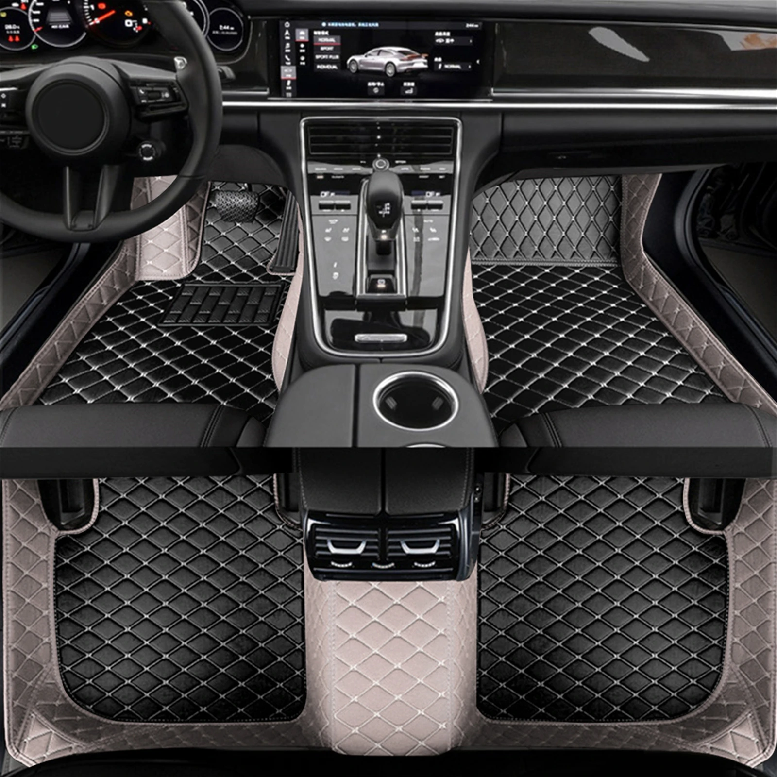 custom car floor mat for nissan patrol y61 y62 quest 2011 2017 patrol cefiro 2004 2006 interior artificial leather custom car floor mat for nissan patrol y61 y62 quest 2011 2017 patrol cefiro 2004 2006 interior artificial leather