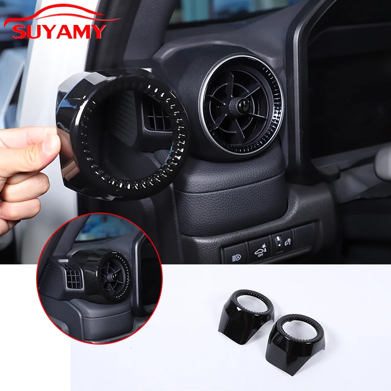abs car center console side air vent trim cover sticker for toyota land cruiser 250 prado j250 2024 2025 2026+ car accessories abs car center console side air vent trim cover sticker for toyota land cruiser 250 prado j250 2024 2025 2026+ car accessories
