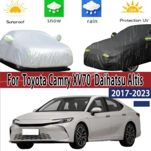 for toyota camry xv70 70 2017 2023 full car covers outdoor sun anti uv rain snow dust protection oxford cloth accessories