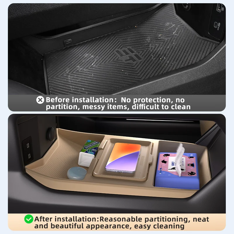 for chery jetour traveler t2 2023 2025 center console below storage box central control organizer mat car interior silicone for chery jetour traveler t2 2023 2025 center console below storage box central control organizer mat car interior silicone