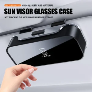 for wey tank 500 700 2022 2025 tank 300 400 car interior accessories glasses holder clip box car visor sunglasses glasses case