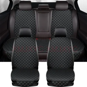 pu leather car seat cover cushion for toyota corolla camry rav4 chr highlander land cuirser prado interior accessories