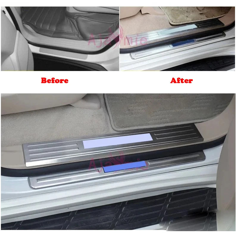 2008 2018 for toyota lc land cruiser 200 exterior led door sills guard plate kits chrome car styling 2008 2018 for toyota lc land cruiser 200 exterior led door sills guard plate kits chrome car styling
