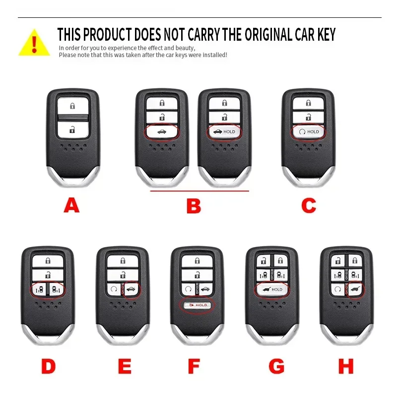 car key case fob cover for honda vezel city civic jazz brv br v hrv accord exl crv pilot ridgeline odyssey grace crider keychain car key case fob cover for honda vezel city civic jazz brv br v hrv accord exl crv pilot ridgeline odyssey grace crider keychain