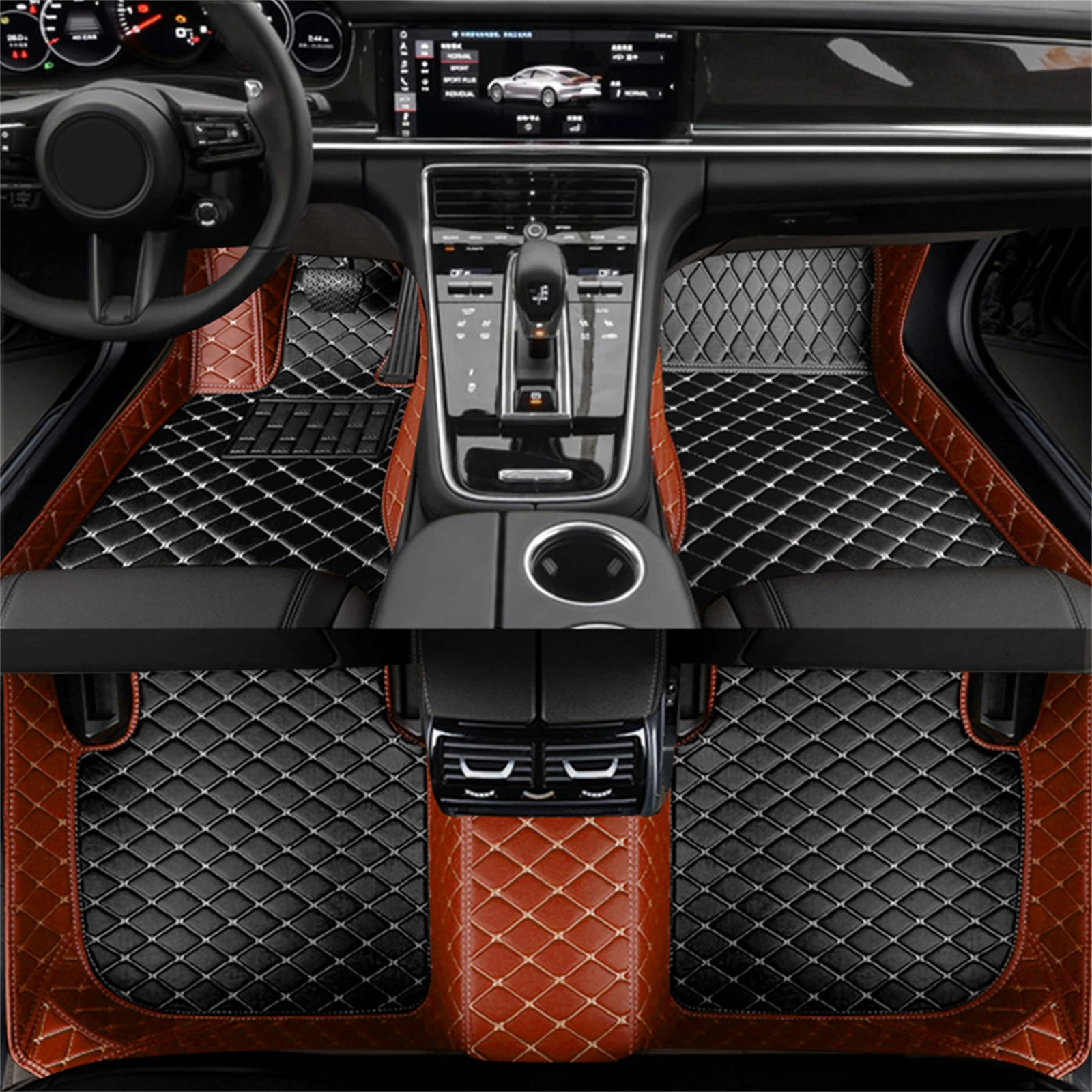 custom car floor mat for nissan patrol y61 y62 quest 2011 2017 patrol cefiro 2004 2006 interior artificial leather custom car floor mat for nissan patrol y61 y62 quest 2011 2017 patrol cefiro 2004 2006 interior artificial leather