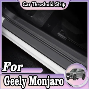 for geely monjaro xingyue l 2021 2024 car threshold strip protective stickers door trunk scratch trampling resistant stickers