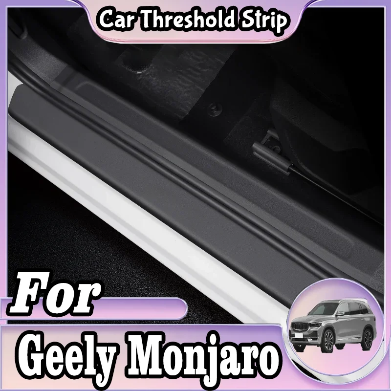 for geely monjaro xingyue l 2021 2024 car threshold strip protective stickers door trunk scratch trampling resistant stickers for geely monjaro xingyue l 2021 2024 car threshold strip protective stickers door trunk scratch trampling resistant stickers