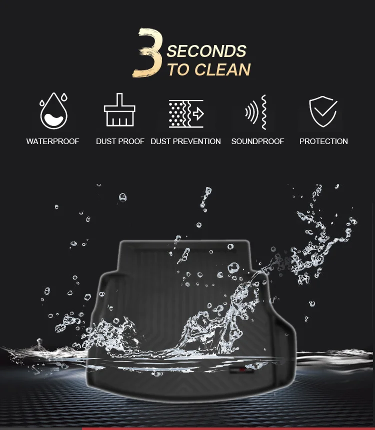 odorless waterproof car trunk mats for toyota lc200 land cruiser 200 easy to clean tail mat odorless waterproof car trunk mats for toyota lc200 land cruiser 200 easy to clean tail mat