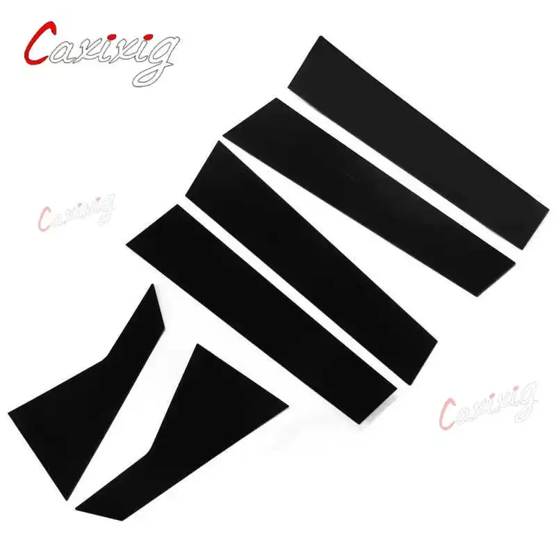6 passide door window cover trim glossy black pillar posts decal sticker for homda civic sedan 10th gen 2016 2021 car style 6 passide door window cover trim glossy black pillar posts decal sticker for homda civic sedan 10th gen 2016 2021 car style