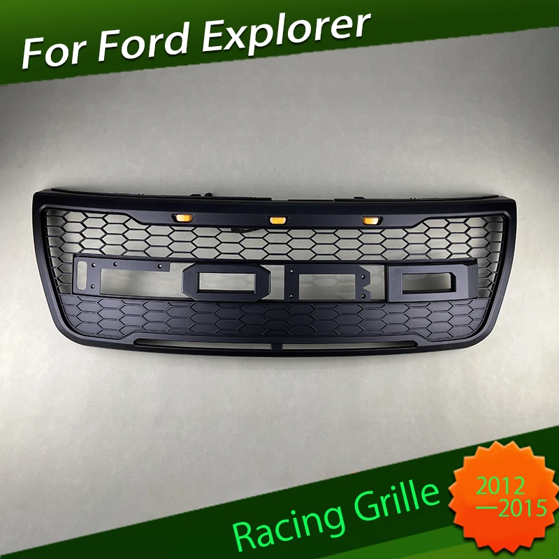 car parts for ford explorer 2012 2013 2015 abs black front upper bumper grille grill car parts for ford explorer 2012 2013 2015 abs black front upper bumper grille grill