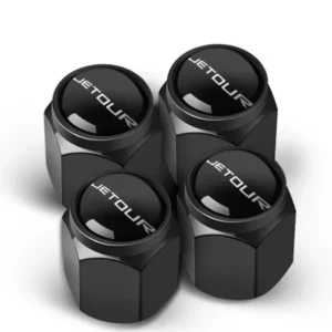 for chery jetour x70 x90 plus dashing x70s x90s t2 car wheel tire air valve caps stem cover with brand auto accessorier