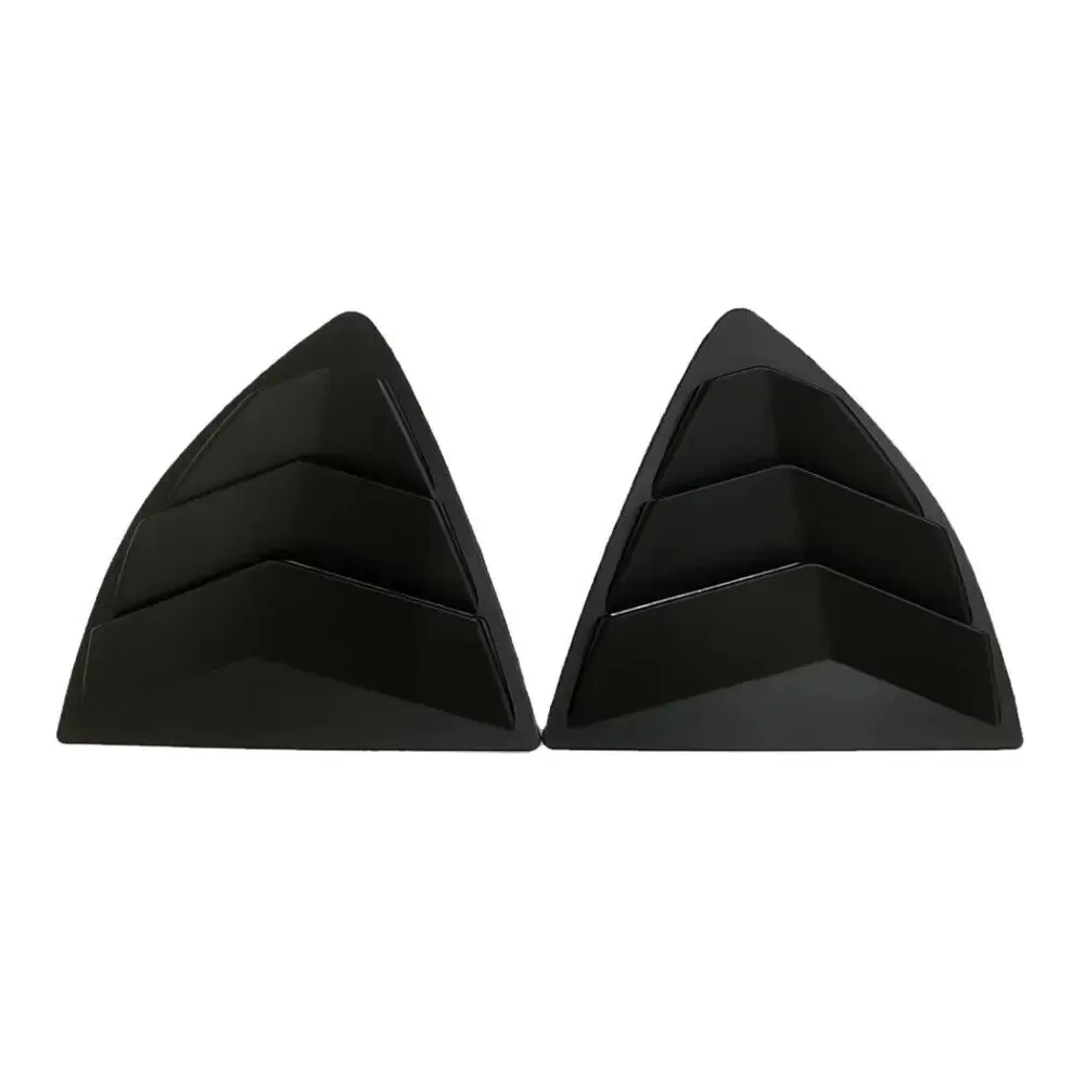 for honda city 2020 2021 2022 2023 2024 pair car rear louver window side shutter cover trim sticker vent scoop abs for honda city 2020 2021 2022 2023 2024 pair car rear louver window side shutter cover trim sticker vent scoop abs