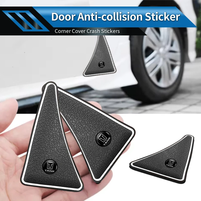 2pcs/4pcs auto car door corner anti collision protector sticker for great wall gwm tank 300 city 300 border 400 500 phev 700 800 2pcs/4pcs auto car door corner anti collision protector sticker for great wall gwm tank 300 city 300 border 400 500 phev 700 800