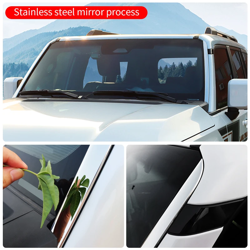 for 2024 2025 lexus gx550 550h front windscreen car window chrome decoration sequins gx 550 exterior upgraded tuning for 2024 2025 lexus gx550 550h front windscreen car window chrome decoration sequins gx 550 exterior upgraded tuning