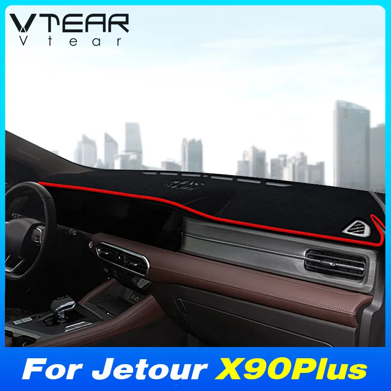 vtear car dashboard mat anti slip pad decoration interior accessories anti dirty carpet parts trim for chery jetour x90 plus vtear car dashboard mat anti slip pad decoration interior accessories anti dirty carpet parts trim for chery jetour x90 plus