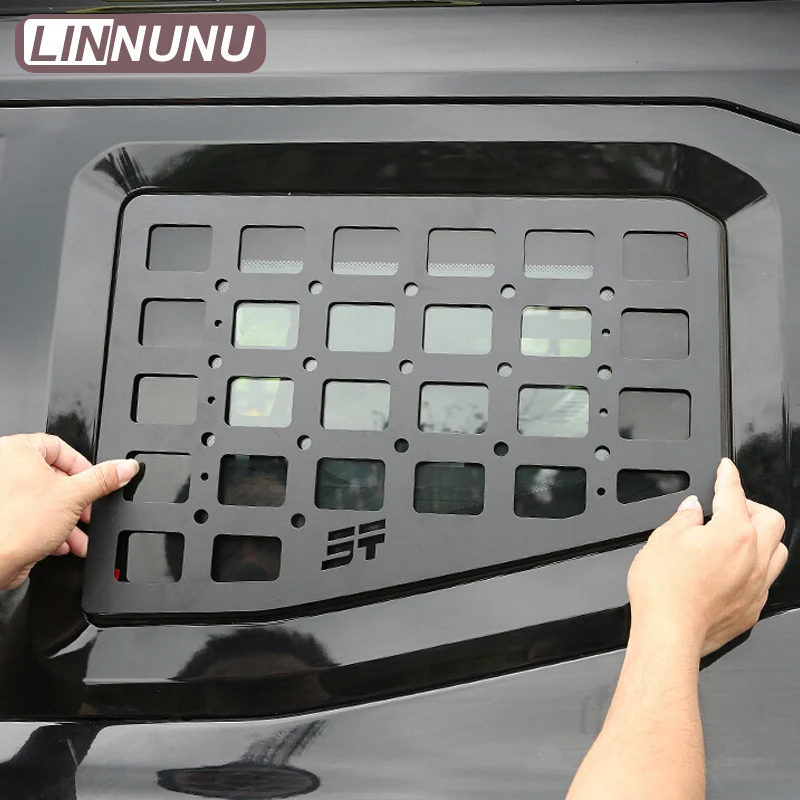 linnunu side window mecha mesh aluminum alloy for chery jetour traveller t2 modified rear window sticker personalize decor cover linnunu side window mecha mesh aluminum alloy for chery jetour traveller t2 modified rear window sticker personalize decor cover