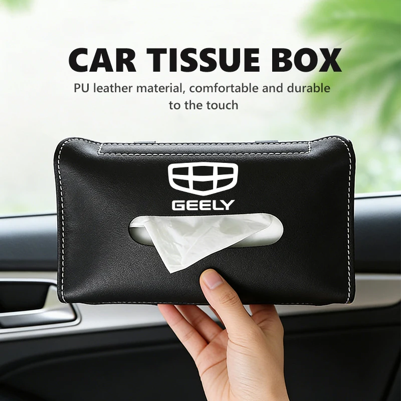 car tissue box holder sun visor center console armrest organizer for geely tugella atlas pro coolray geometry c emgrand ec7 car tissue box holder sun visor center console armrest organizer for geely tugella atlas pro coolray geometry c emgrand ec7