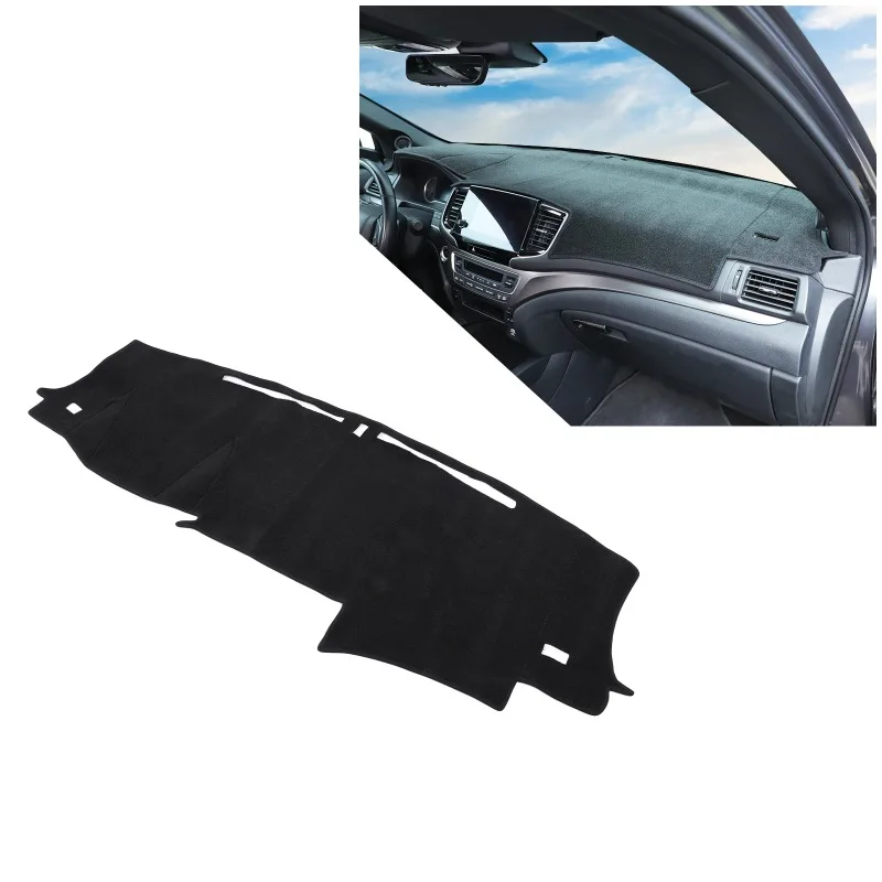 polyester for honda pilot 2016 2022 ( left handed peptide)dashboard sunshade sun protection mat cover pad trim car accessori polyester for honda pilot 2016 2022 ( left handed peptide)dashboard sunshade sun protection mat cover pad trim car accessori