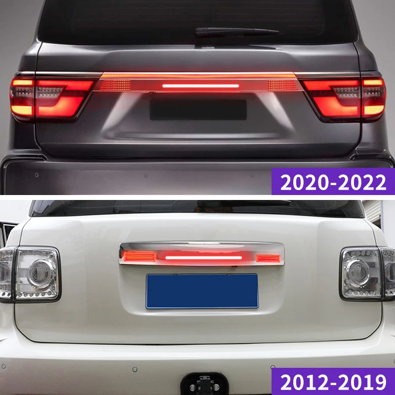 for nissan patrol y62 2015 2021 2020 2019 2018 exterior upgrade decoration rear door led light brake warning lamp for nissan patrol y62 2015 2021 2020 2019 2018 exterior upgrade decoration rear door led light brake warning lamp