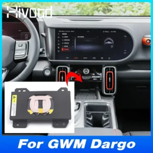 wireless car charger for gwm haval dargo 2022 2023 fast cell phone charging plate adapter interior modification accessories